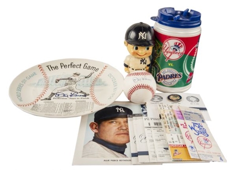 1930s – 1990s New York Yankees Vintage Memorabilia Collection with DiMaggio items 